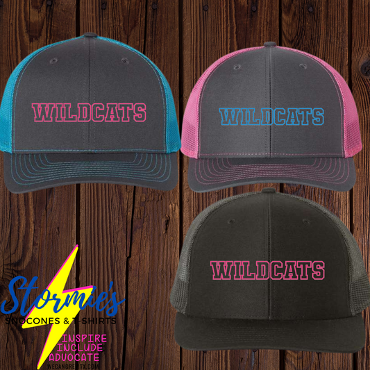 Wildcats Richardson Mesh Back Embroidered Hat - PICK UP ONLY