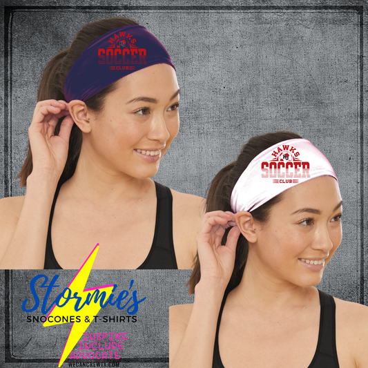 Hawks HJ Soccer Club 2025 Headband