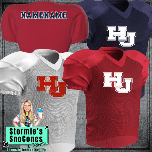 Hawks HJ Champro Time Out Practice Football Jersey - Custom Name Optional