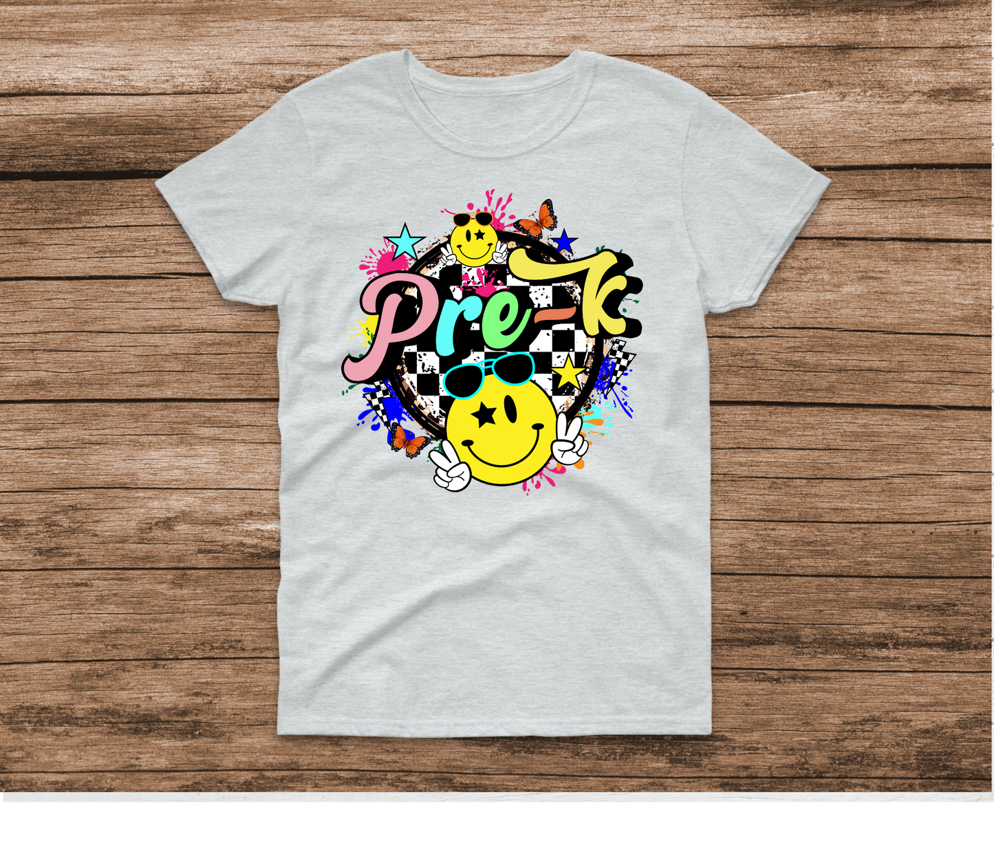 Pre-K Smiley Shirt