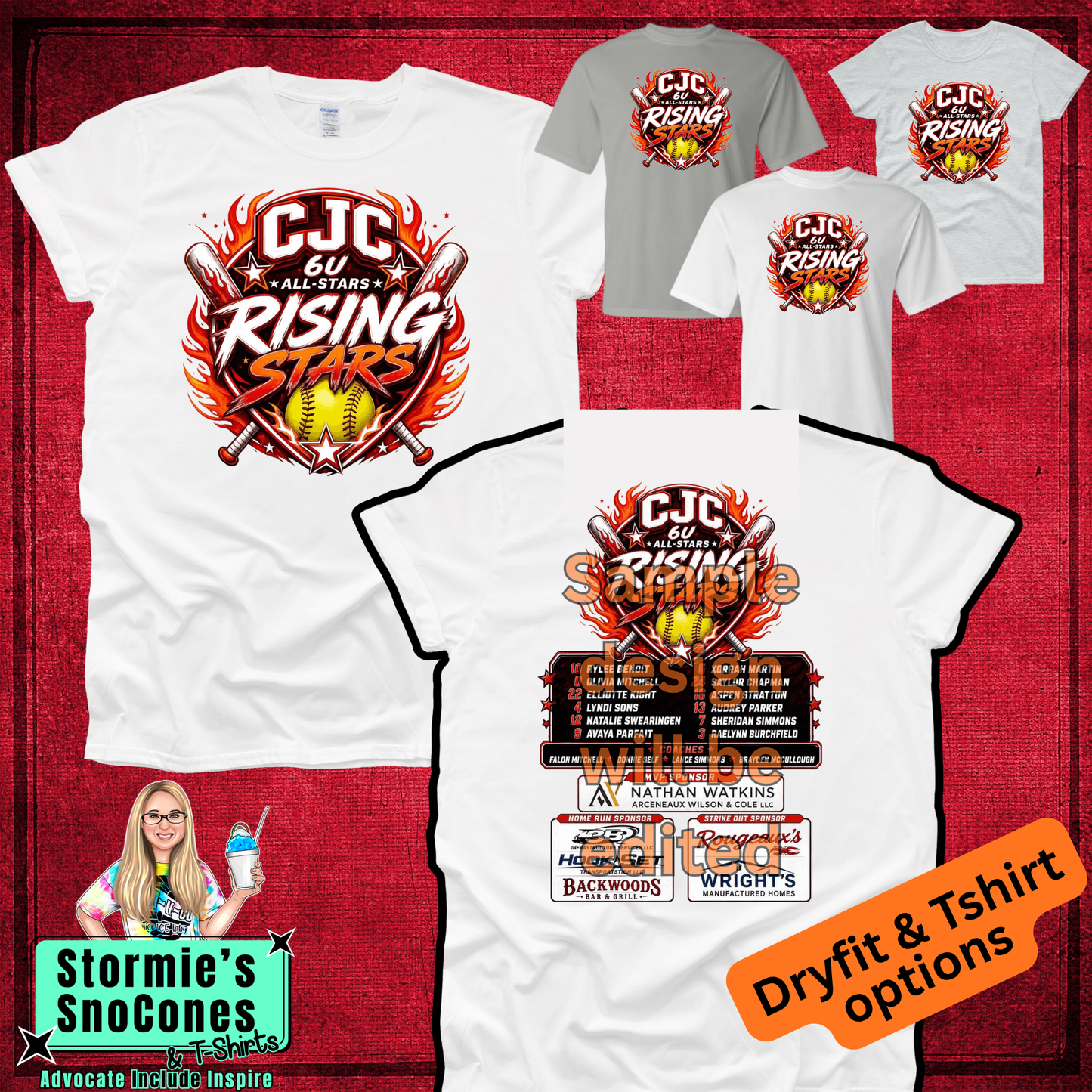 CJC 6U All Stars 2026 Rising Stars Shirt
