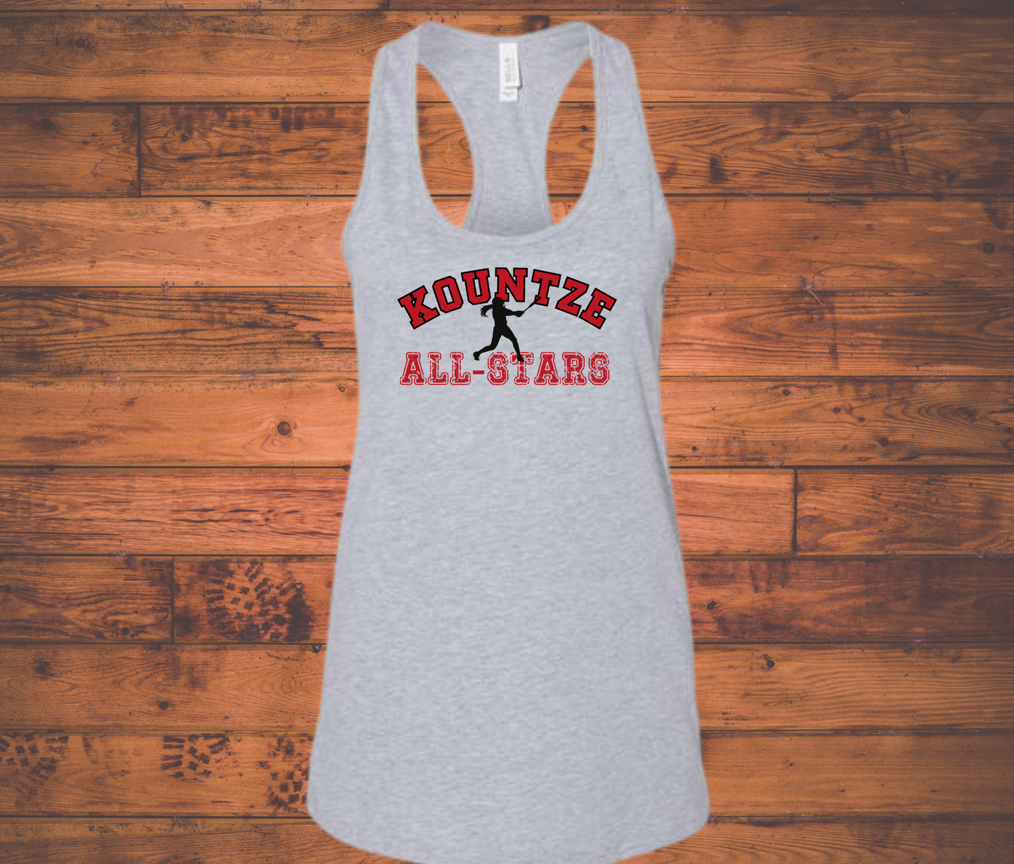 Kountze All-Stars Ash Gray Shirt and Tank Top