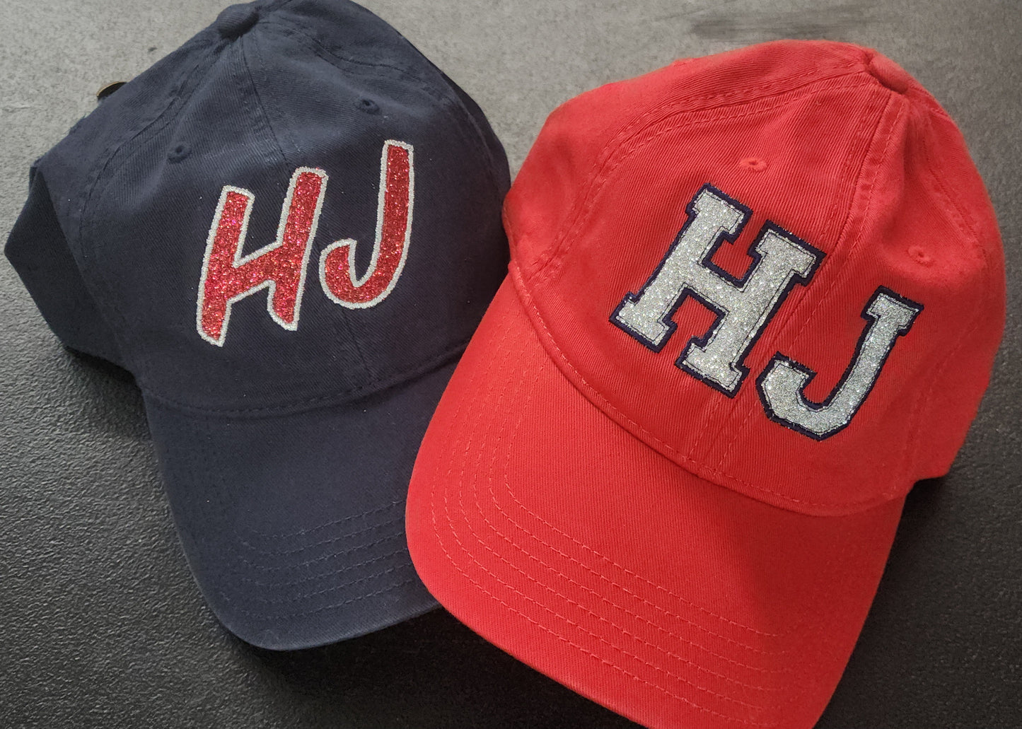 HJ Glitter Embroidered Hat - PICK UP ONLY