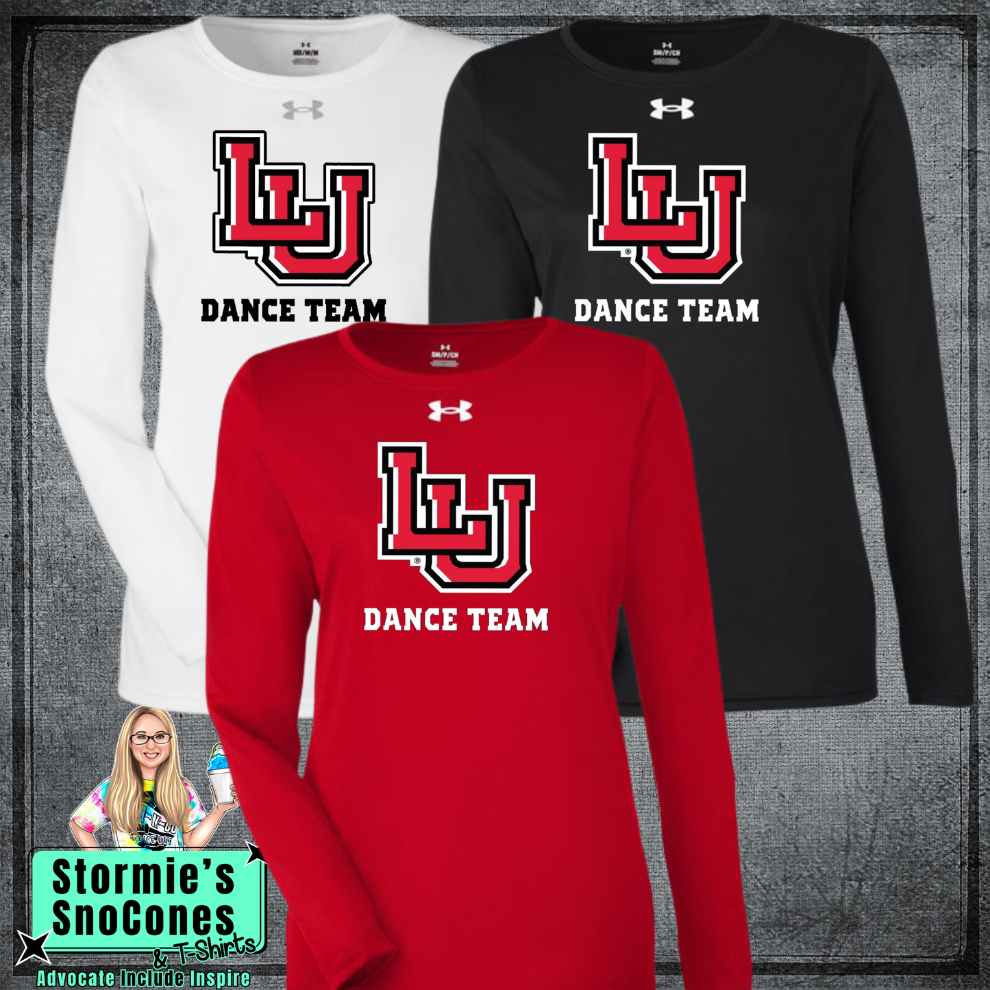 LUDT Lamar University Dance Team - Under Armour Women's Team Tech Long Sleeve Shirt