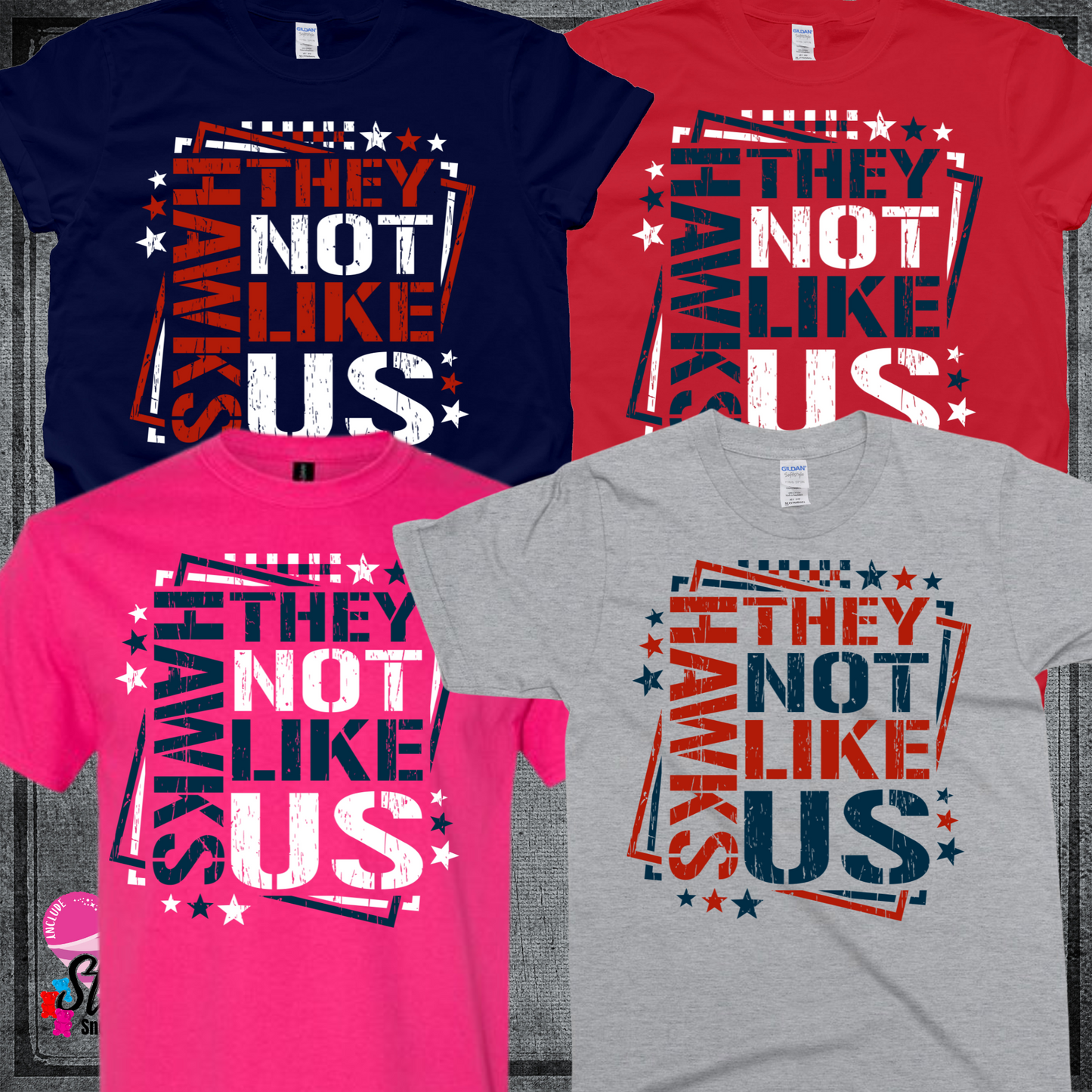 Hawks They Not Like Us TShirt