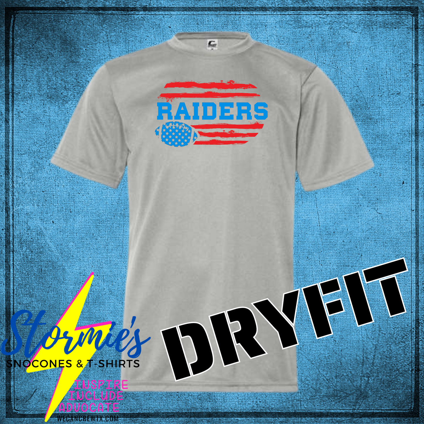 Lumberton Raiders Flag Football Dry Fit Shirt