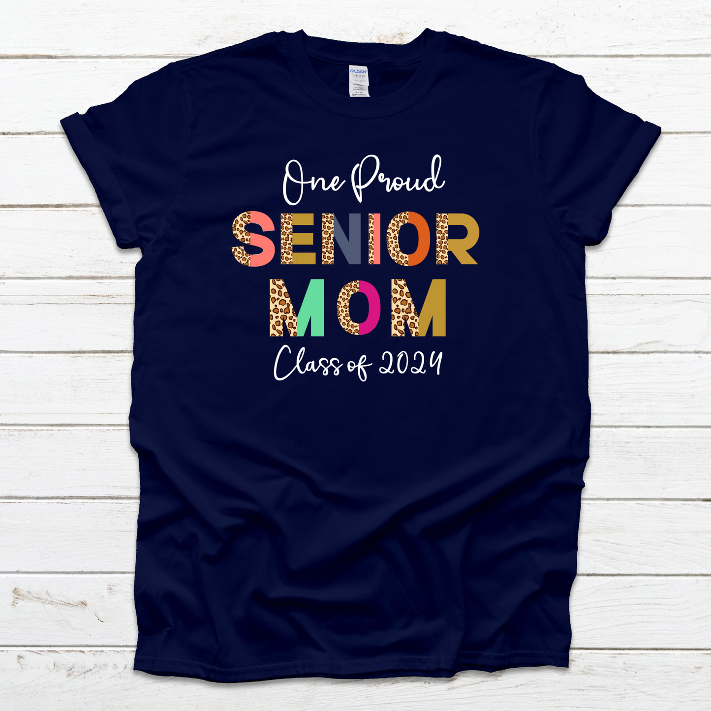 Senior Mom Cheetah 2024 Shirt