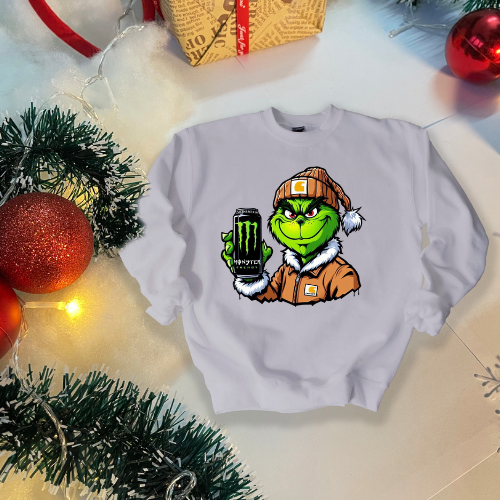 Grinch Monster Sweatshirt & Tshirt