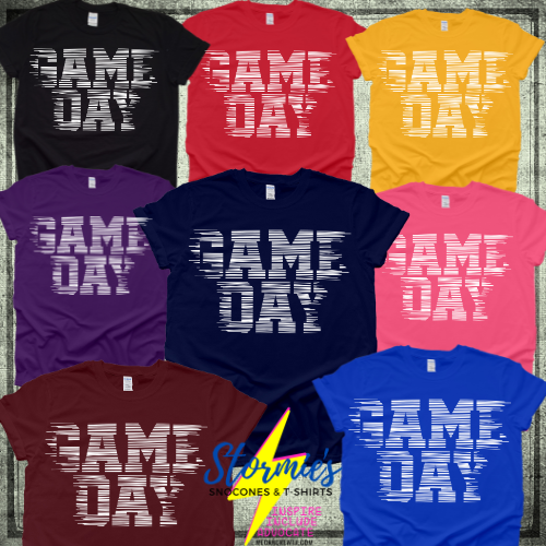 Game Day Distressed Shirt