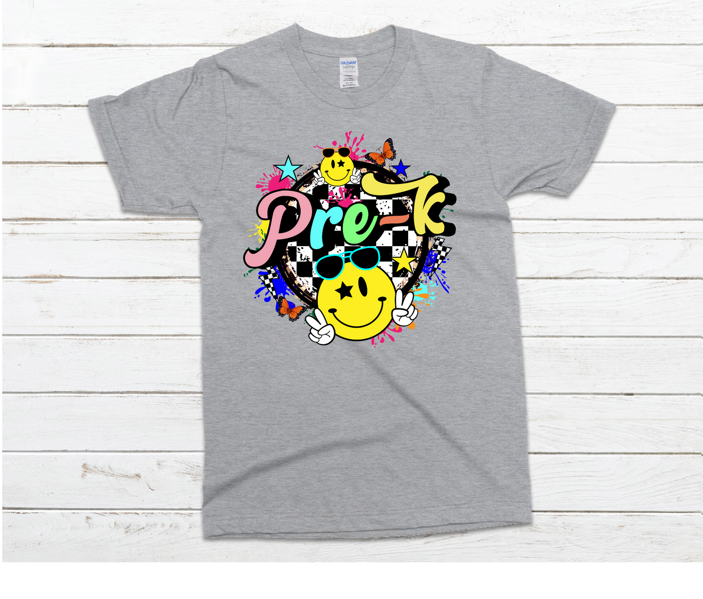 Pre-K Smiley Shirt