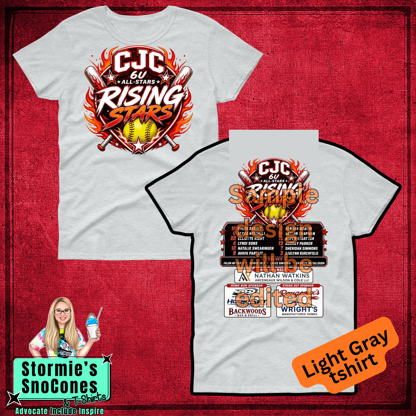 CJC 6U All Stars 2026 Rising Stars Shirt