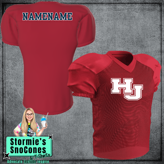 Hawks HJ Champro Time Out Practice Football Jersey - Custom Name Optional