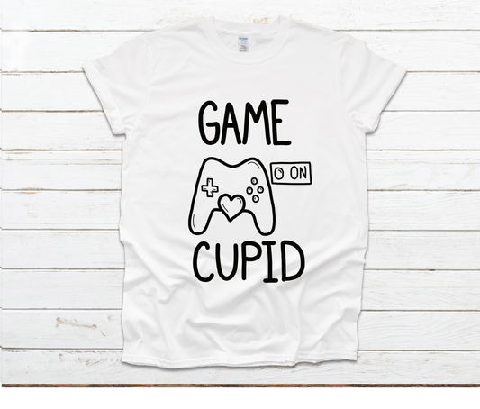 Color Your Own Shirt - Markers Included - Game On Cupid