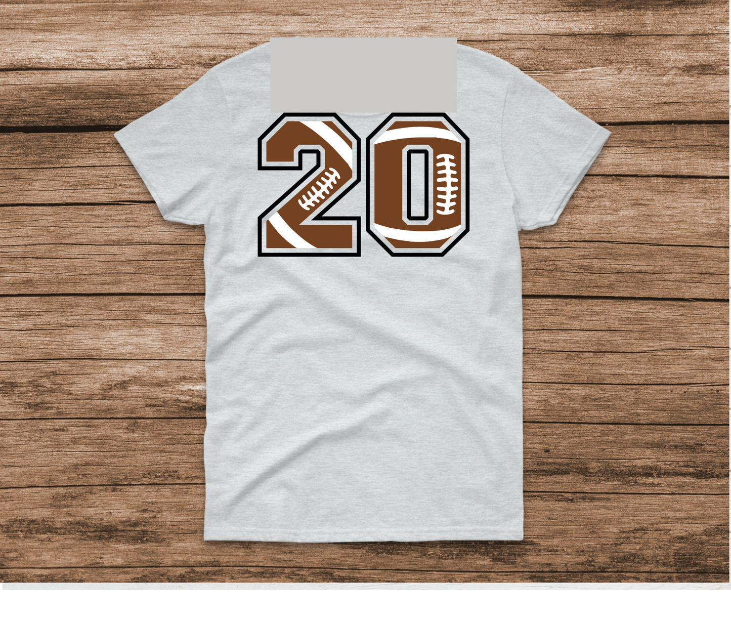 Hawks Football Mama Personalized Football Number Shirt