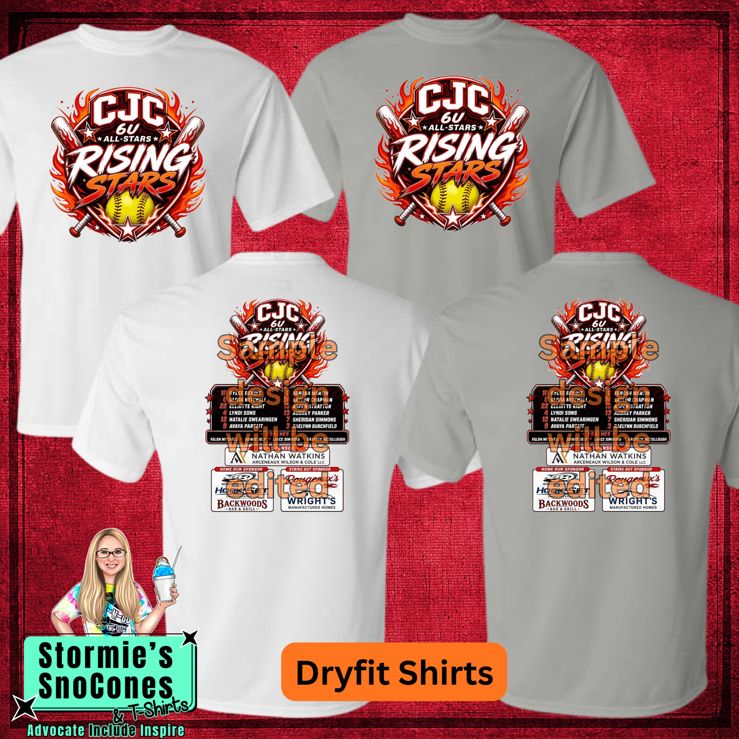 CJC 6U All Stars 2026 Rising Stars Shirt