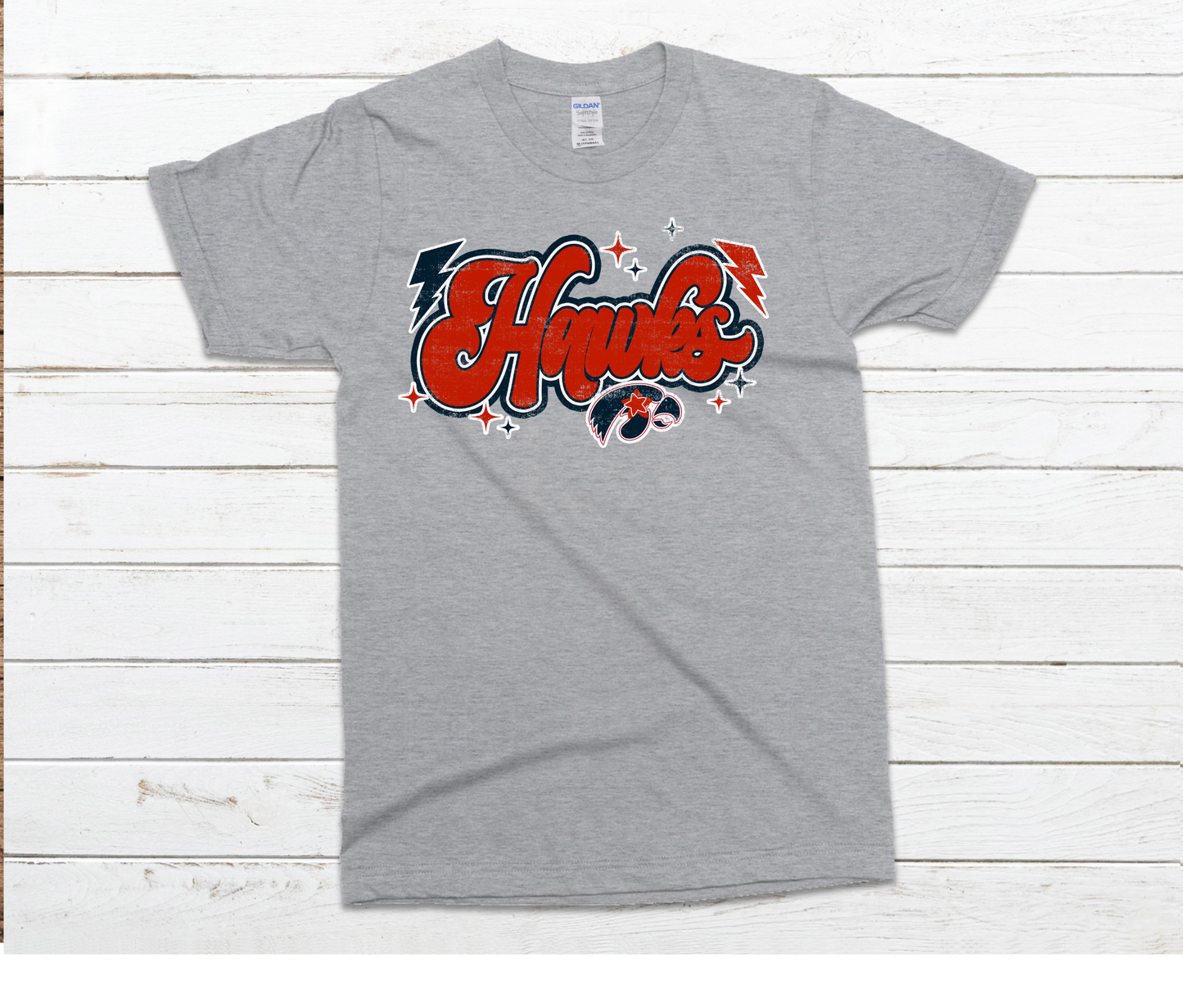 Hawks Retro Lightning Shirt