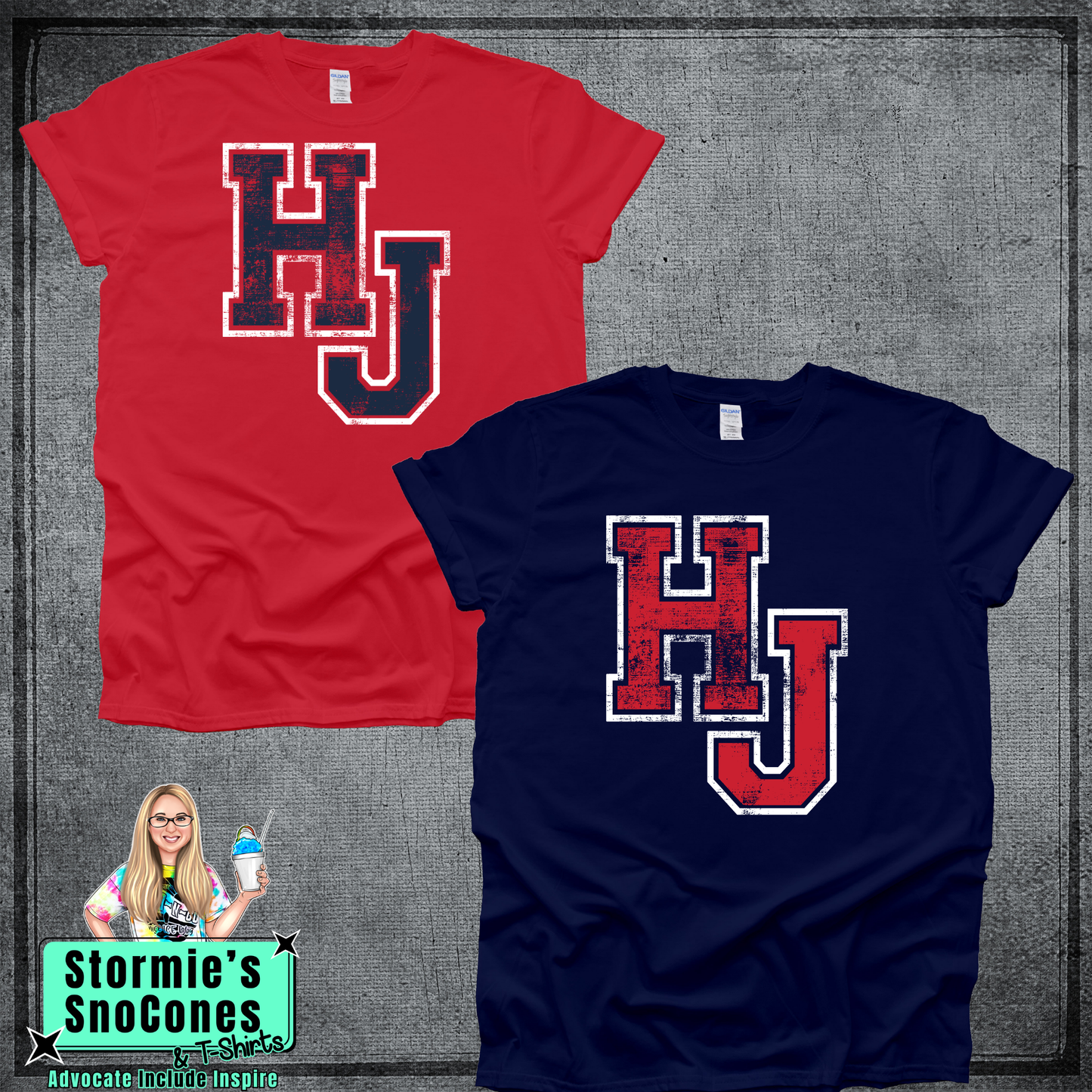 HJ Distressed Tshirt