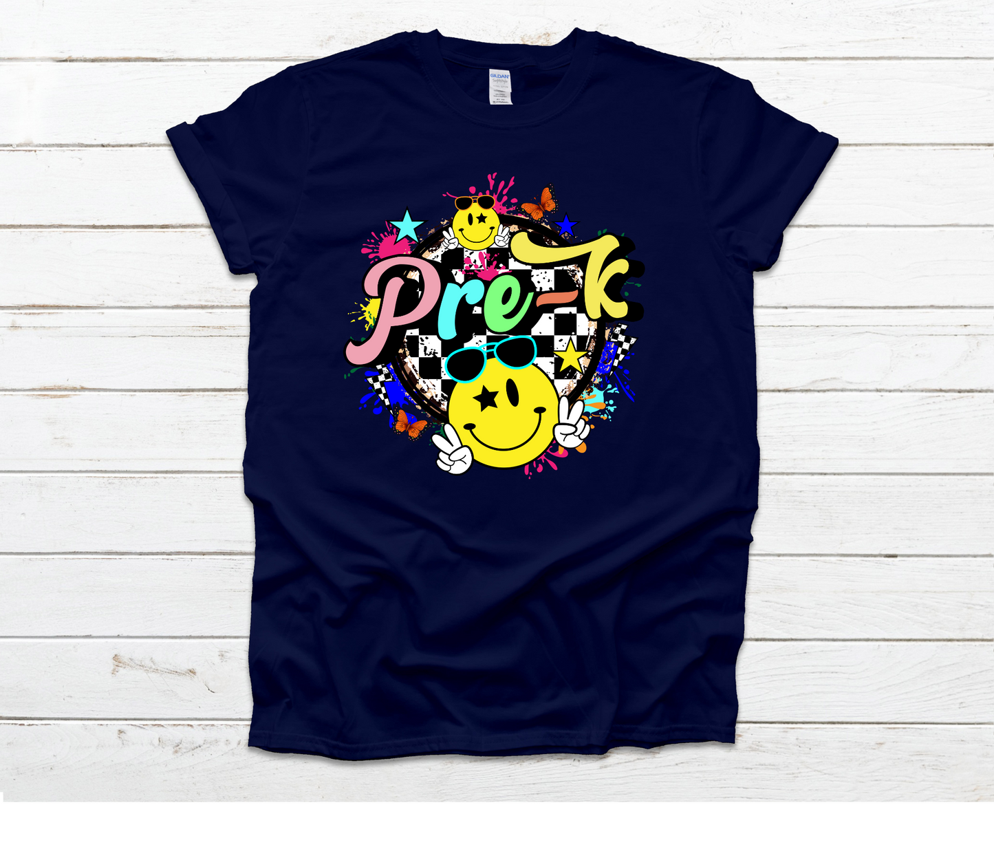 Pre-K Smiley Shirt