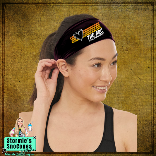 The Arc Of Greater Beaumont Black Headband