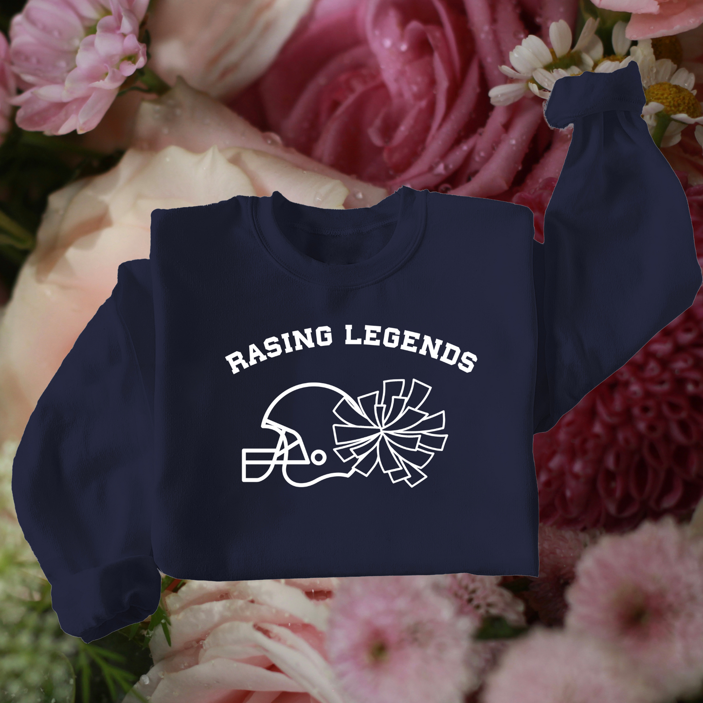 Raising Legends Football Cheer Sweatshirt Hawks