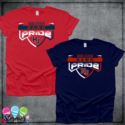 Hawks HJ Pride Emblem TShirt