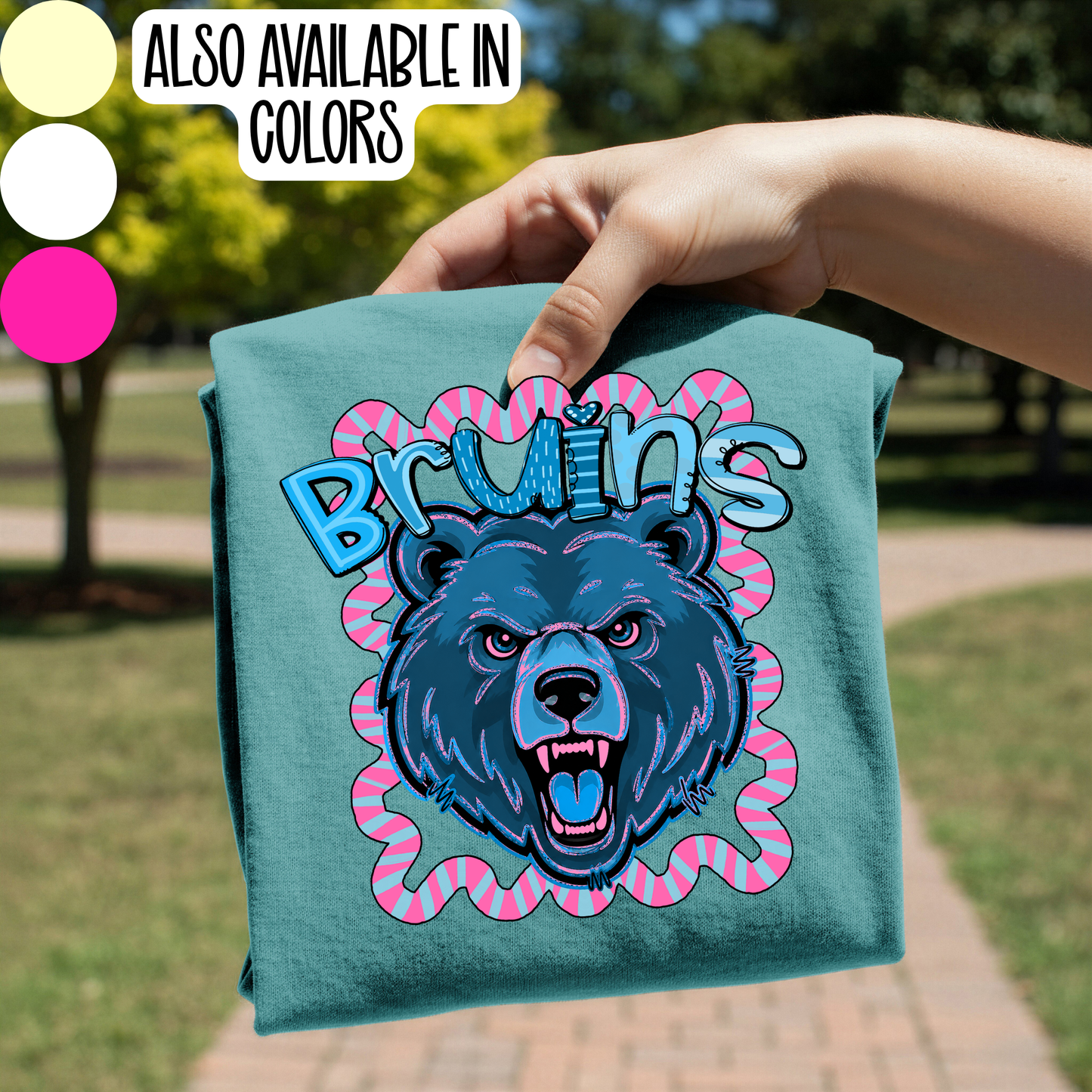 Bruins Whimsy Gildan Comfort Colors Tultex Shirt