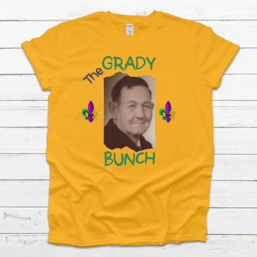 The Grady Bunch Grandpa Gold Shirt