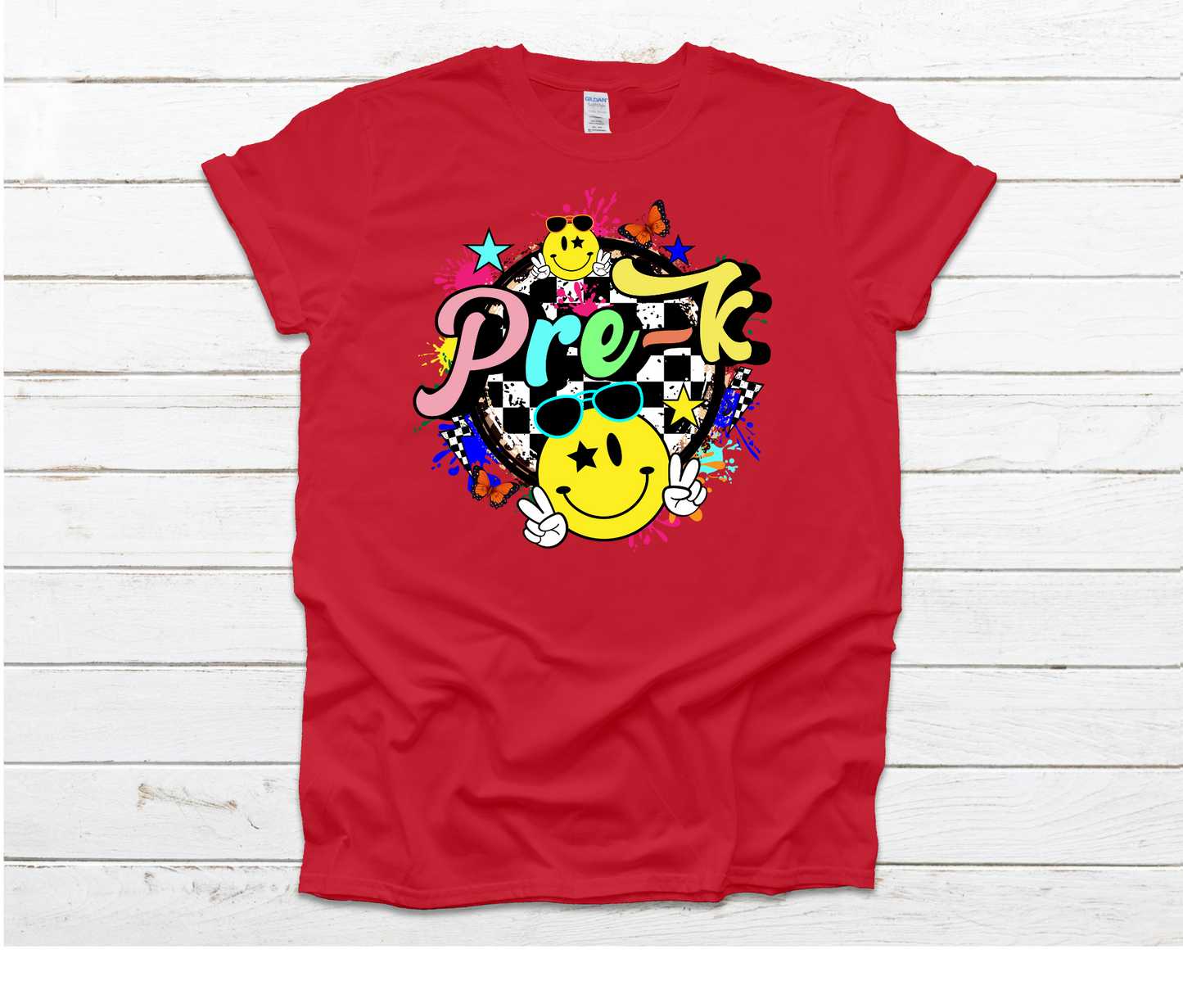 Pre-K Smiley Shirt