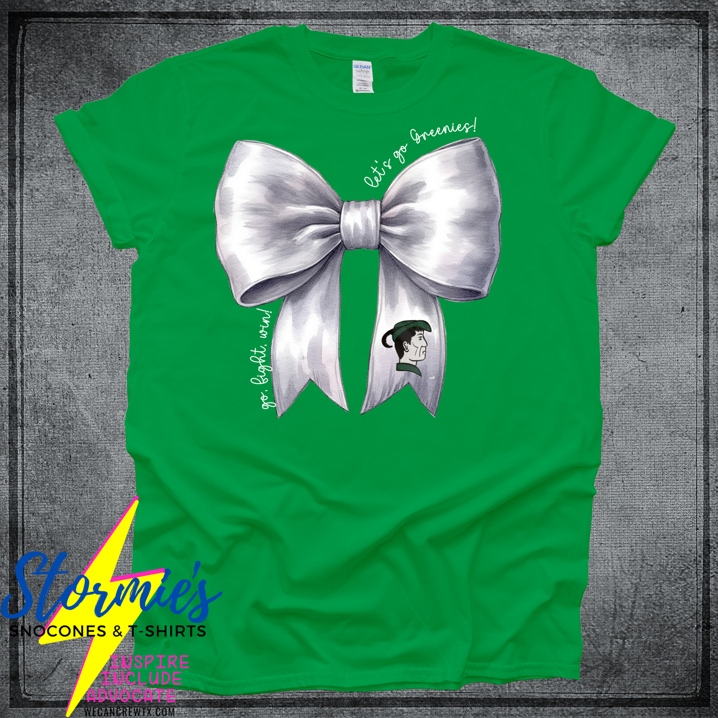 South Park Greenies Coquette Bow Irish Green Shirt