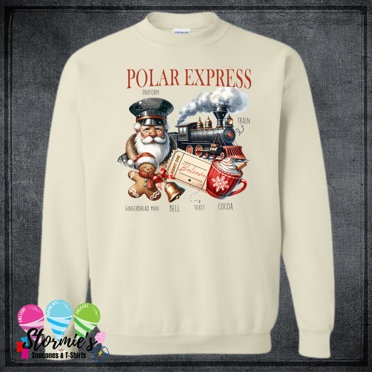 important Items The Polar Express Sweatshirt