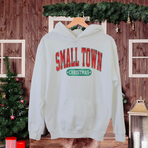 Small Town Christmas Sweatshirt & Tshirt