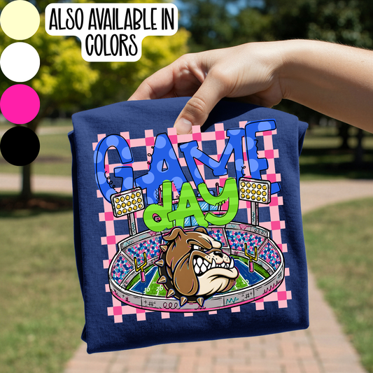 Bulldogs Game Day Stadium Gildan Comfort Colors Tultex Shirt
