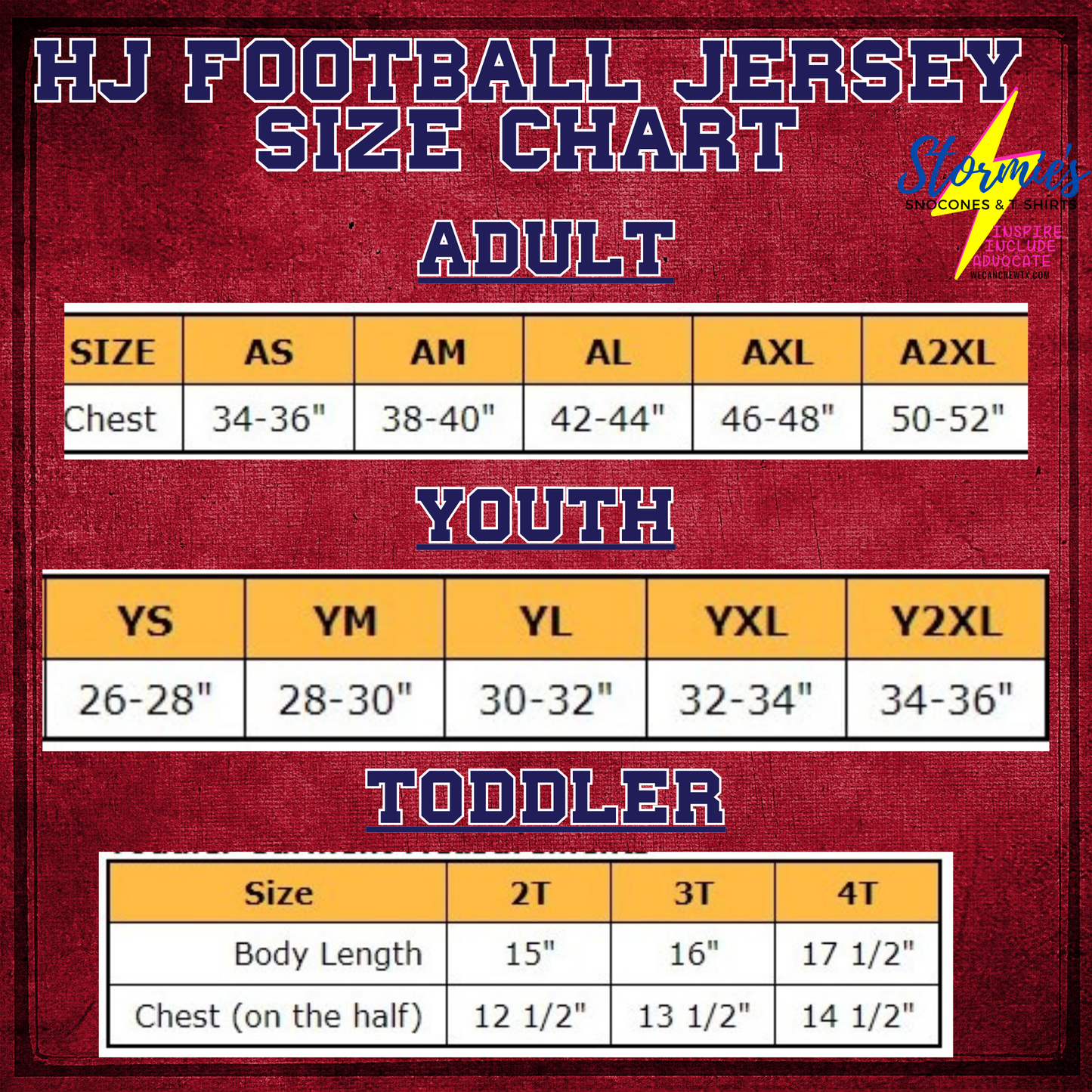 Custom HJ Hawks Football Jersey