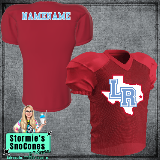 Lumberton Raiders Champro Time Out Practice Football Jersey - Custom Name Optional