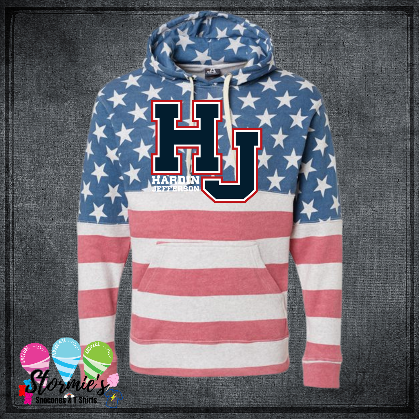 HJ USA Flag Hoodie