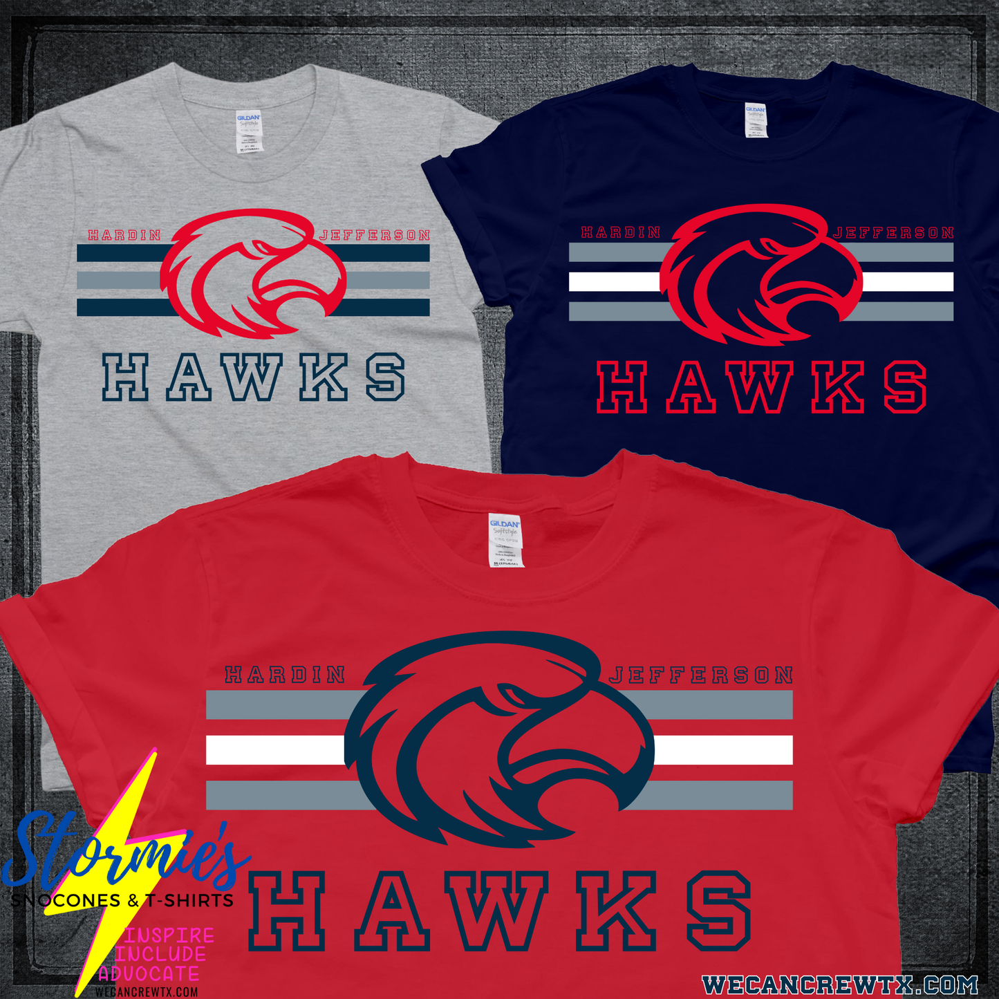 HJ Hawks Big Hawk Lines Shirt