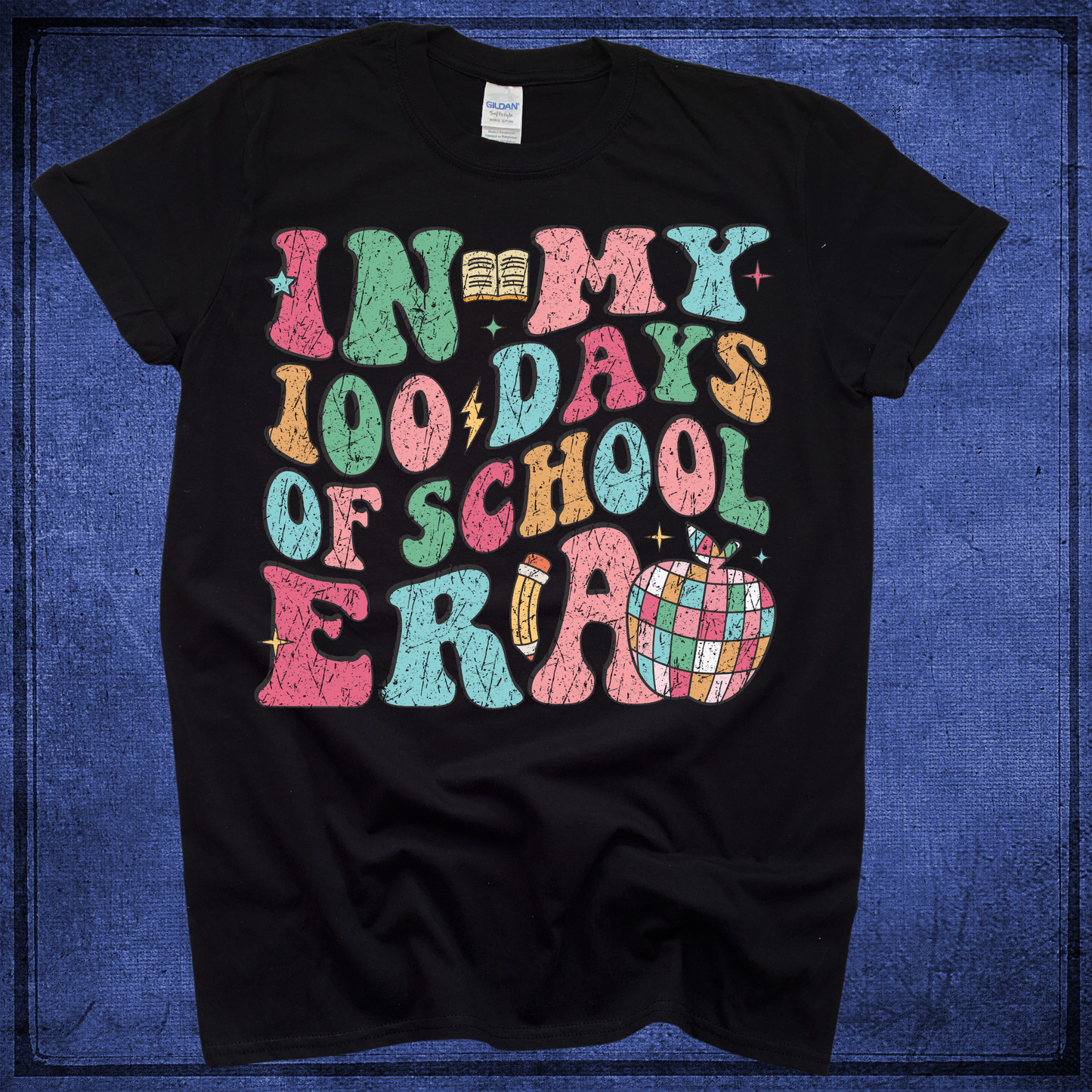 Era  -100 Days of School - Black Shirt