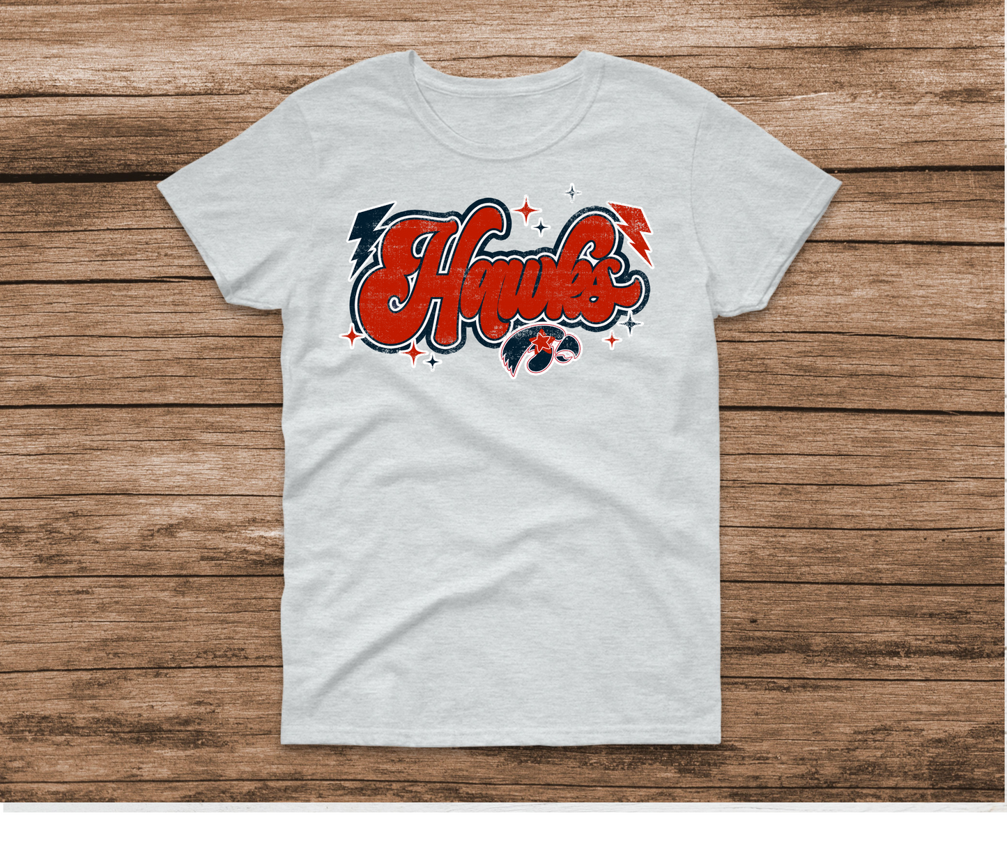 Hawks Retro Lightning Shirt