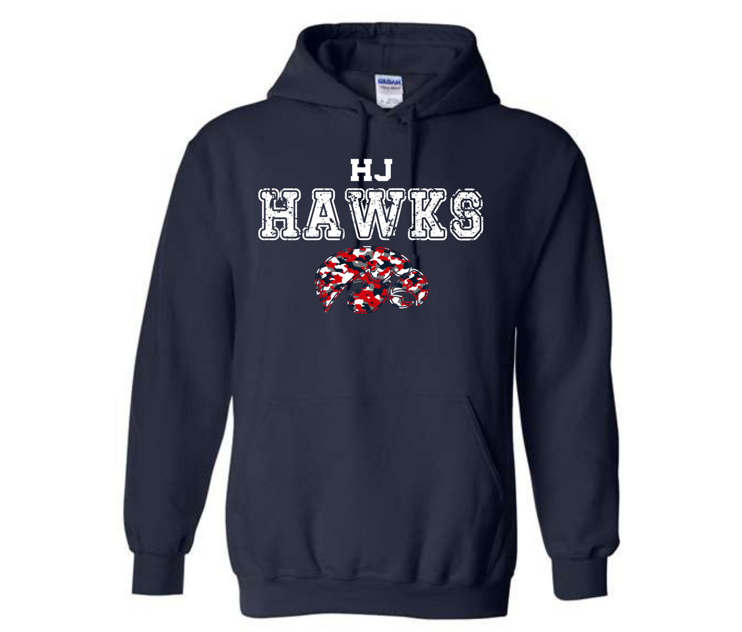 Hawks Football 2023 Navy Sweatshirt & Hoodie & Long Sleeve Shirt