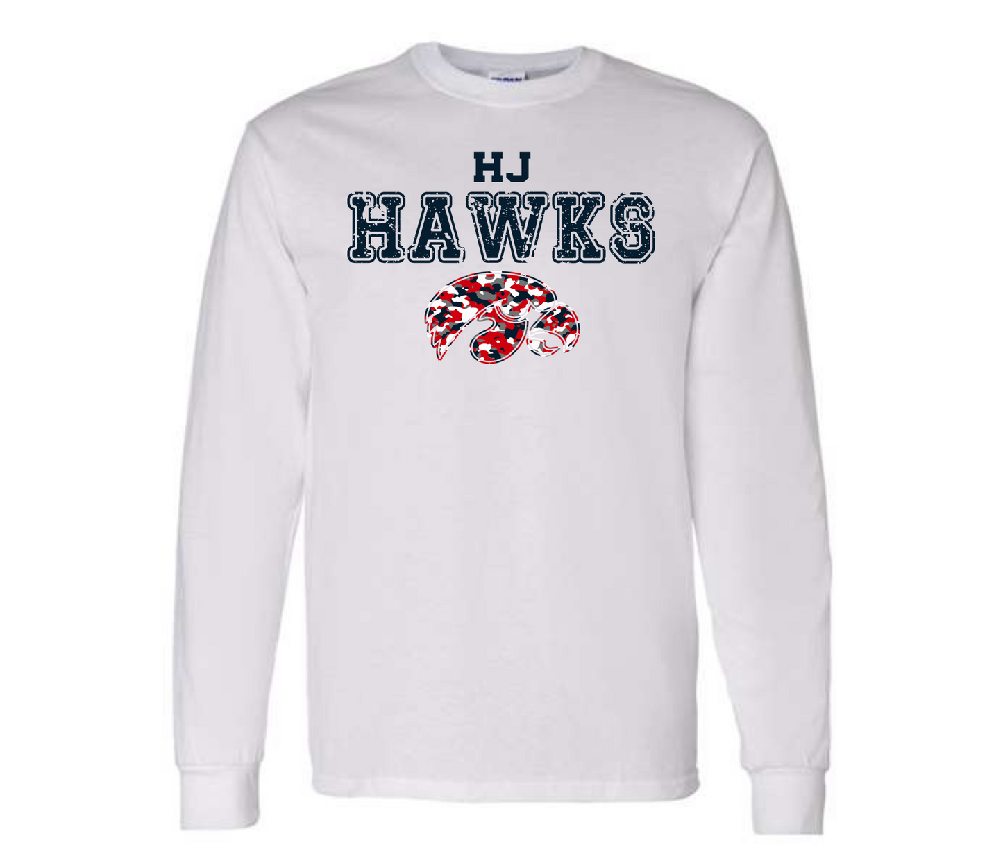 Hawks Football 2023 White Sweatshirt & Hoodie & Long Sleeve Shirt