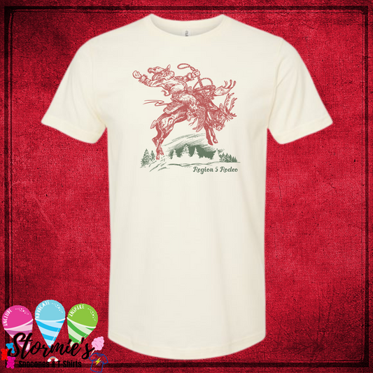 Bucking Reindeer Region 5 Shirt