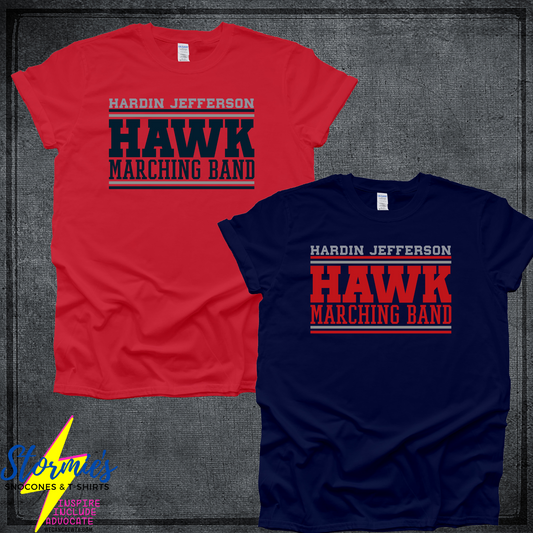 HJ Hawks Band Lines Shirt