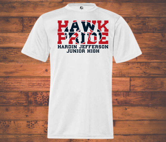 Hardin Jefferson Hawk Pride Dry fit Shirt