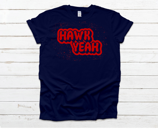 Hawk Yeah Distressed Shirt