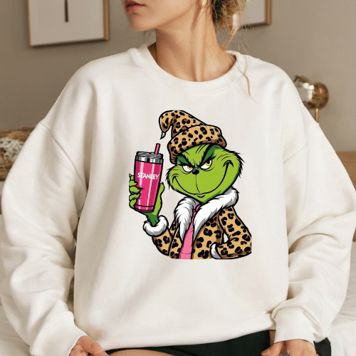 Grinch Stanley Sweatshirt & Tshirt