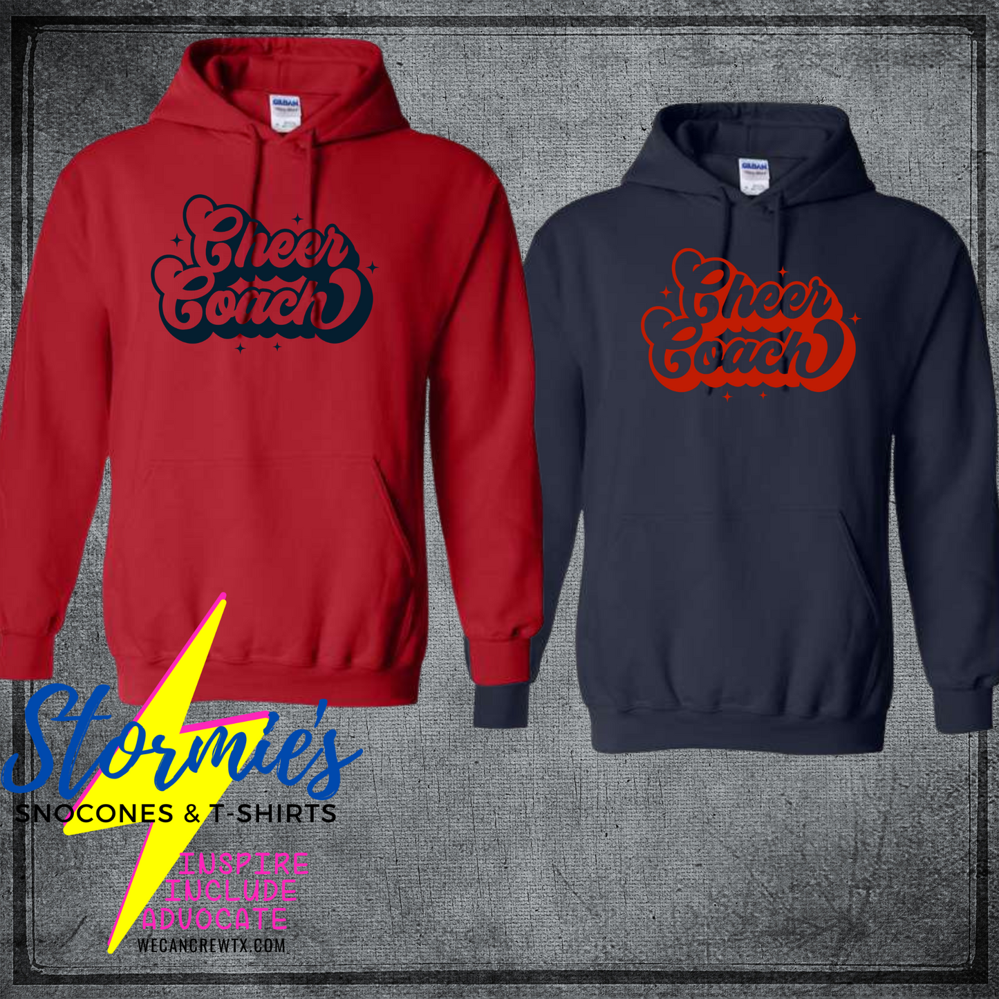 Hawks Cheer Coach Sweatshirt & Hoodie & Long Sleeve Shirt