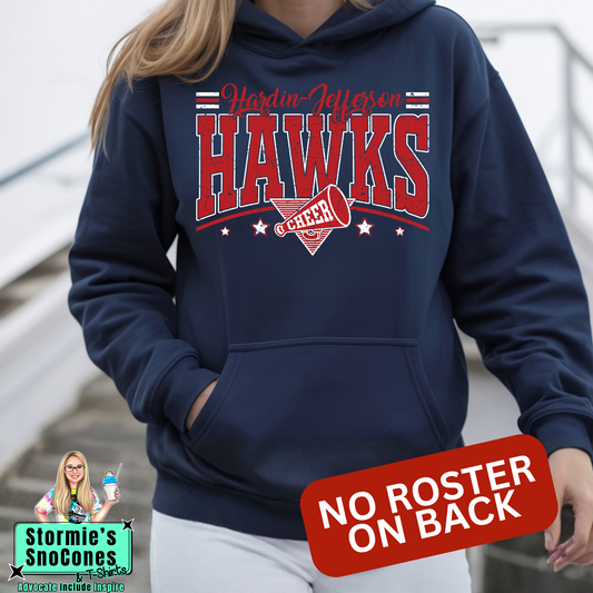 Hawks Cheer 2026 Sweatshirt & Hoodie & Long Sleeve Shirt