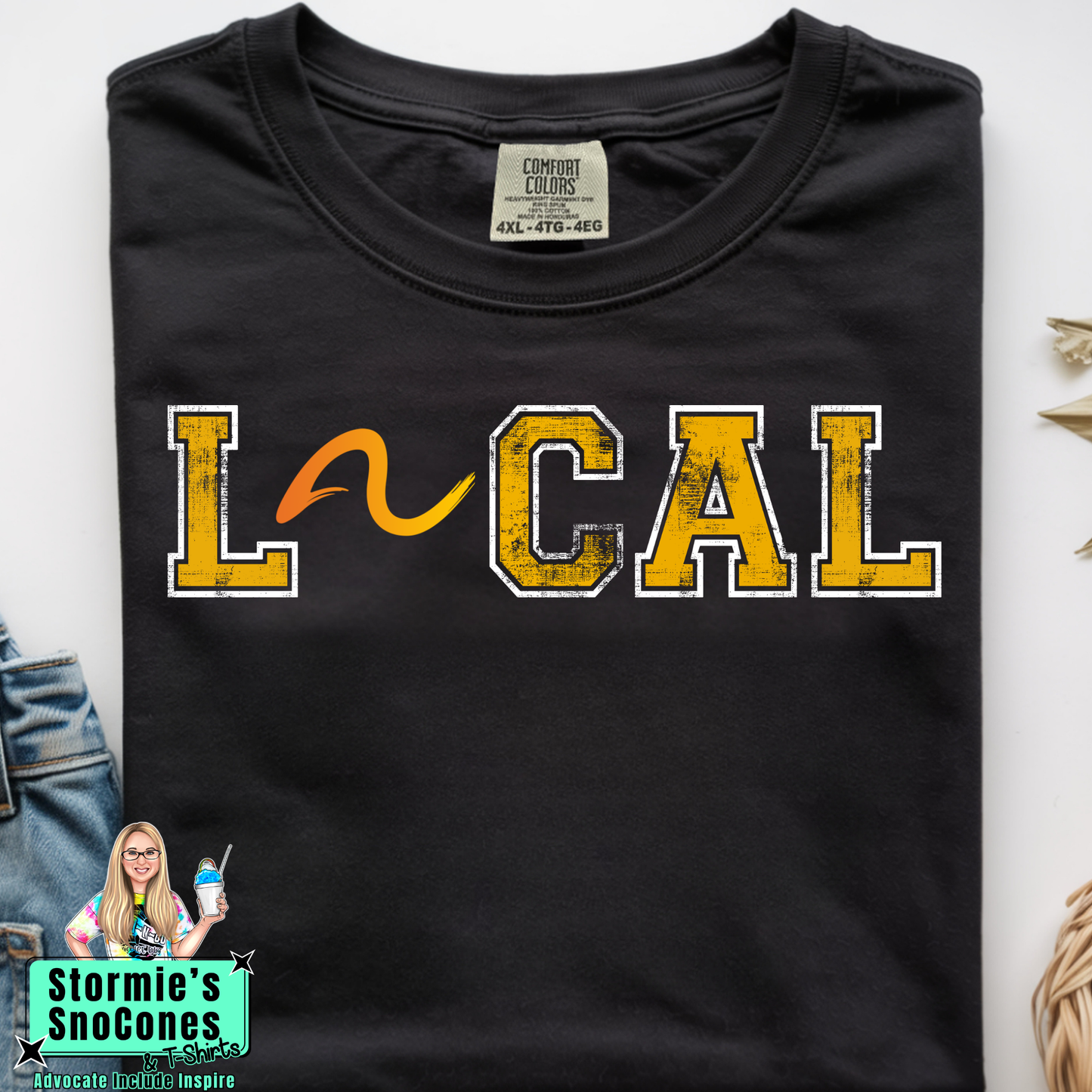 The Arc Of Greater Beaumont Local Black Gildan Comfort Colors Bella Canvas Shirt