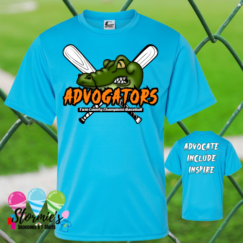 Advogators 2025 Eletric Blue Dry Fit Shirt