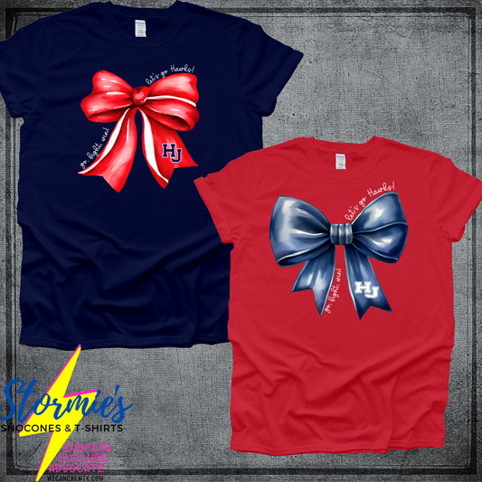 HJ Hawks Coquette Bow Shirt